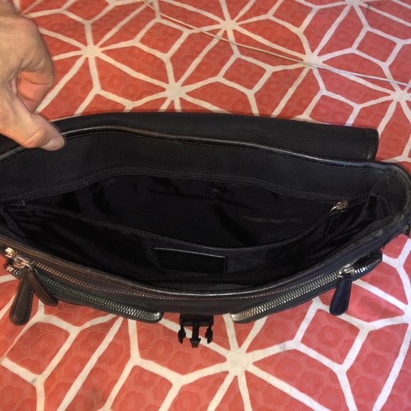 Coach men’s Leather bag computer 100 % authentic - Picture 7 of 7